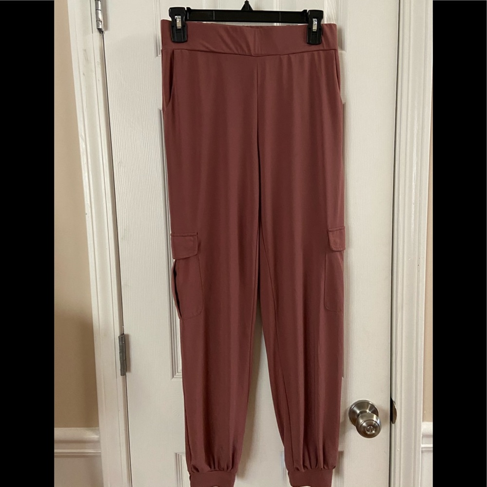 Lisa Rinna cargo joggers knit knit pants XS